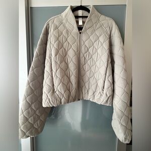 lululemon athletica Gray Quilted Jacket - NWOT
